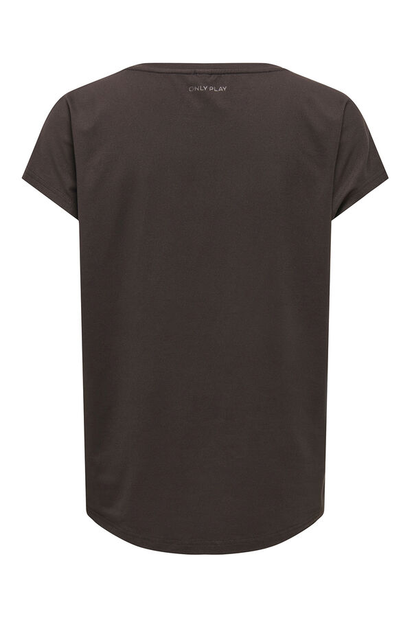 Only Play short sleeve trainers T-shirt nude