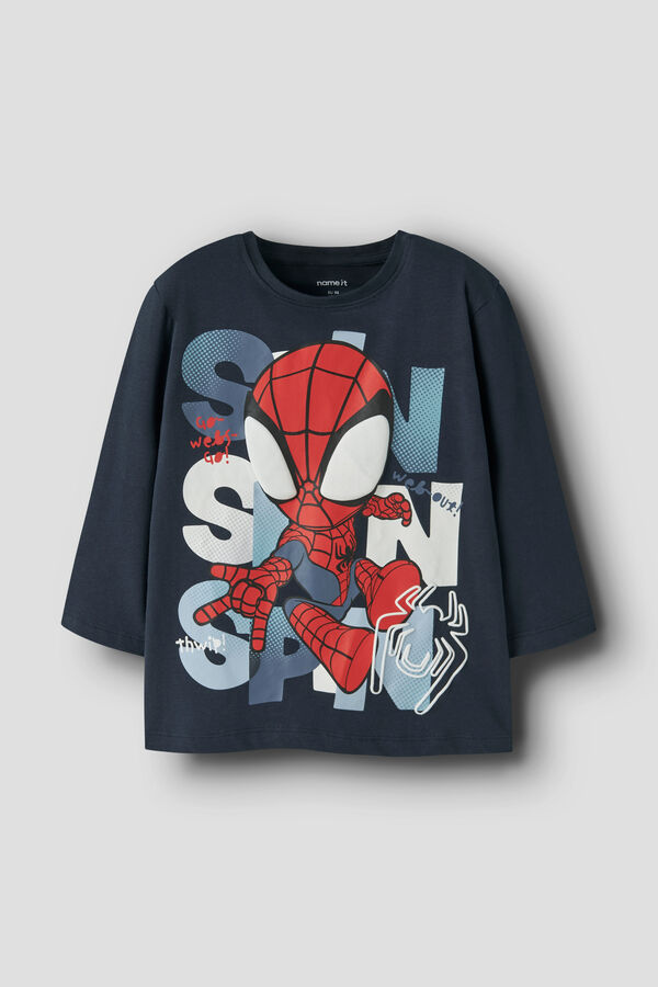 Name it Spiderman T-shirt blue