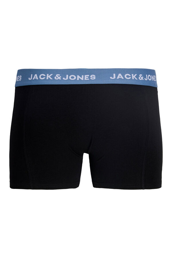 Jack & Jones Pack of 3 cotton boxers black