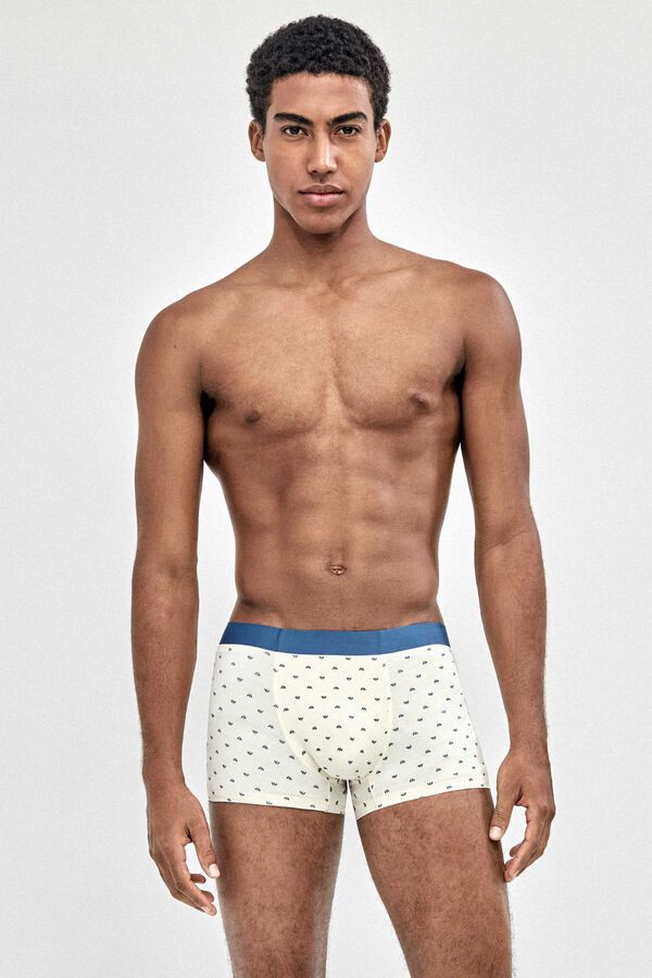 Gisela Lot de 3 boxers pour homme imprim&eacute;