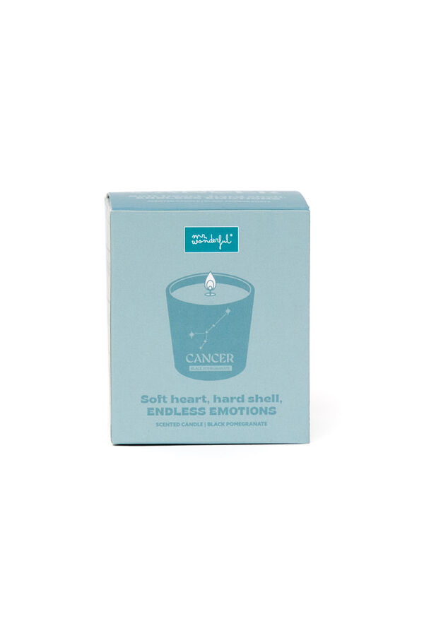 Mr. Wonderful Scented Candle - Cancer printed