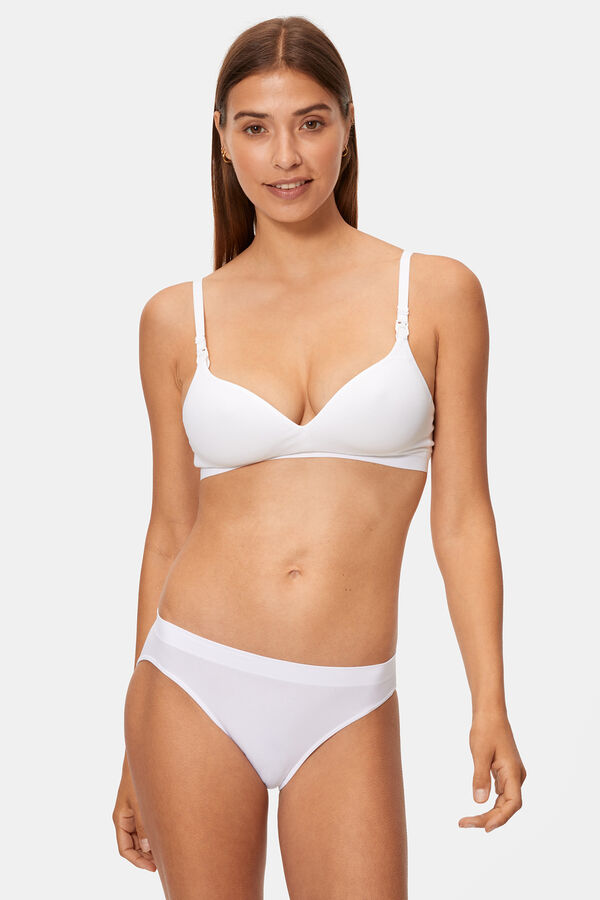 DIM Pack de dos bragas sin costuras microfibra en varios colores estampado