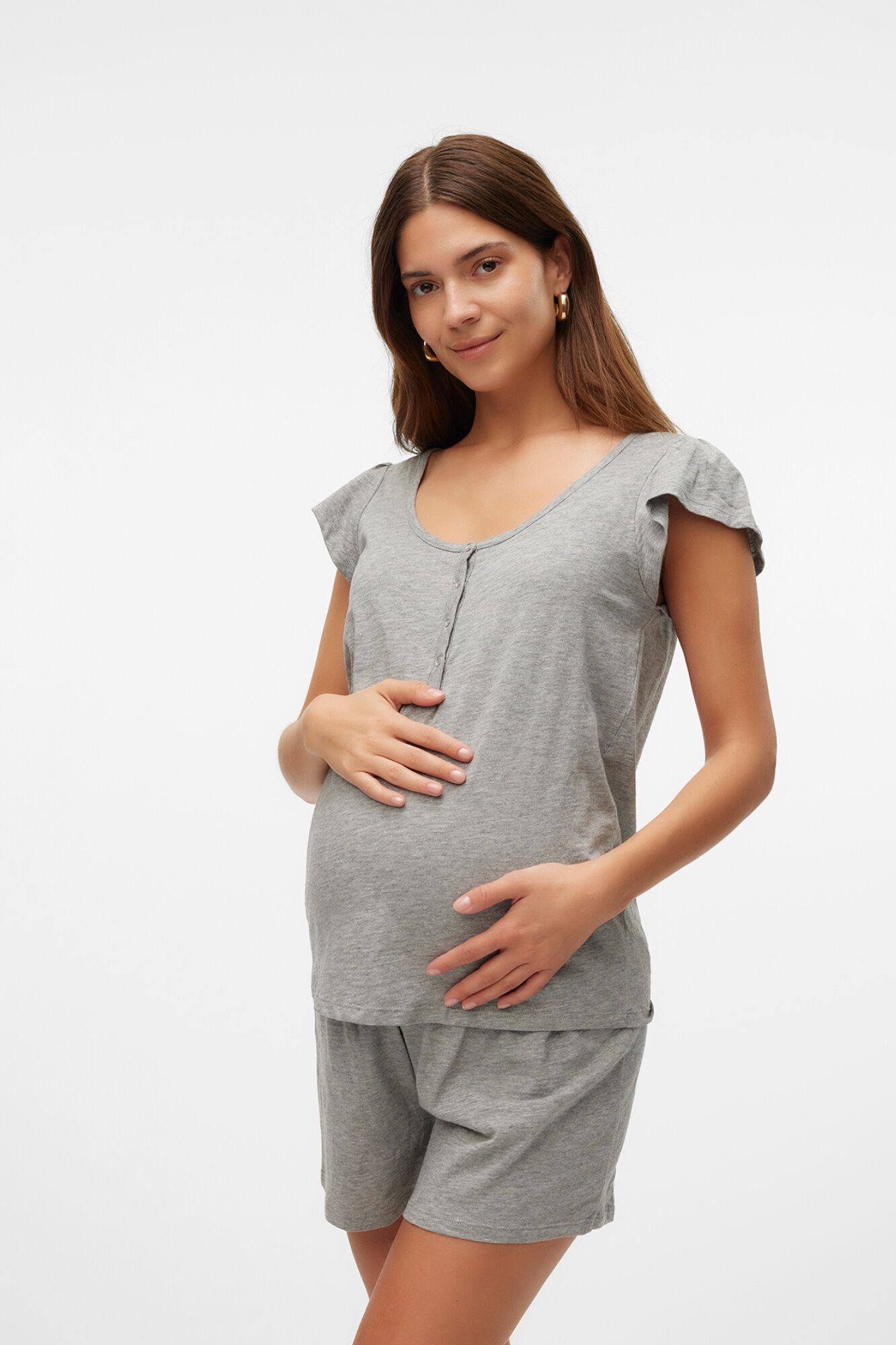 Mamalicious 2er-Pack Maternity- und Still-Tr&auml;gershirts