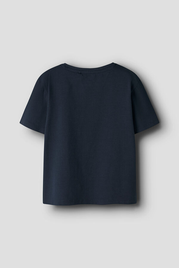 Name it T-shirt Bluey manga curta para menino azul