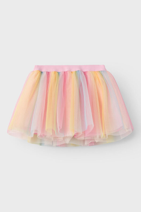 Womensecret Multicoloured tulle skirt Ružičasta