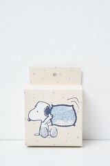Women'secret Blue Snoopy print long socks blue
