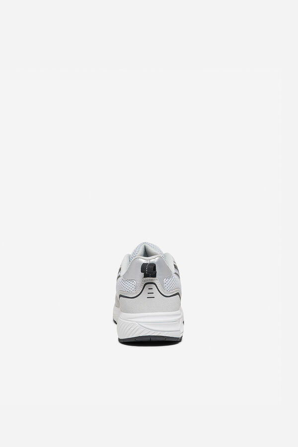 Only Play Deportivas cordones mesh gris