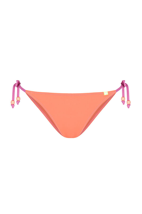 Womensecret Orange strappy bikini bottoms red