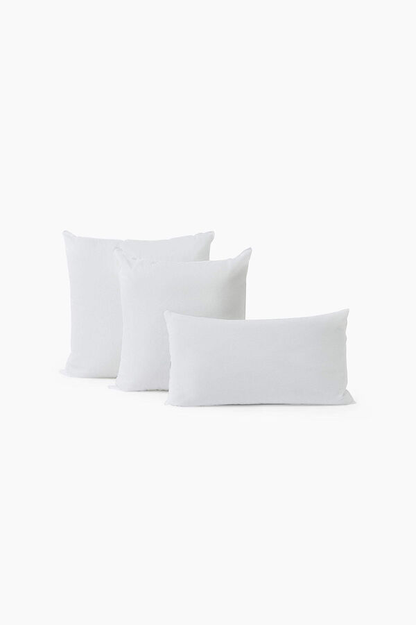 Womensecret Fibre filled square cushion pad blanc