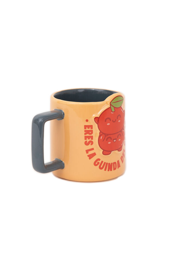 Mr. Wonderful 3D Cherry Mug - You're the icing on the pastel printed