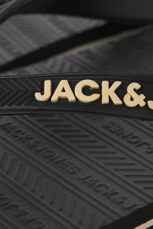 Jack & Jones Rubber flip-flop sandals black