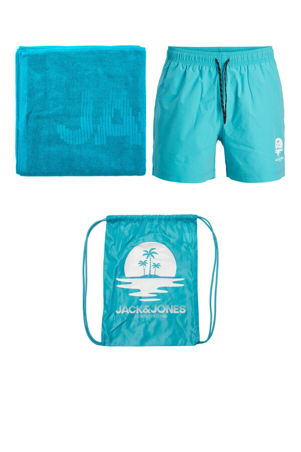 Jack & Jones Swimwear pack with accessories blue