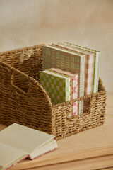 Calma House Cesto revistero de junco de mar Vung nude