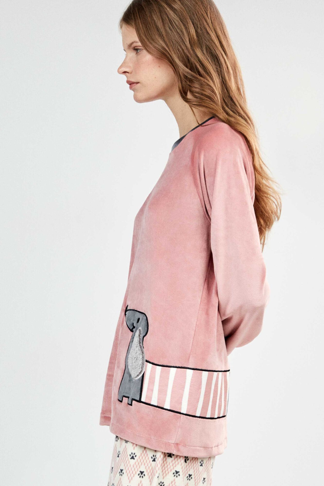 Gisela Pyjama aus Fleece