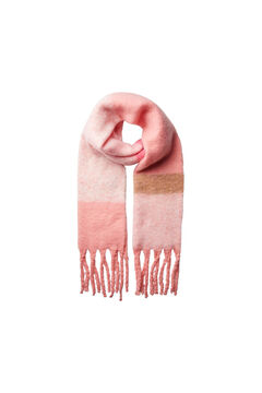 Womensecret Long fringed scarf Rosa