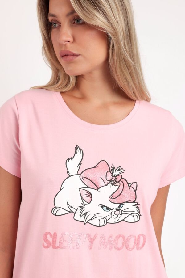 Admas Pijama corto Marie Aristogatos rosa