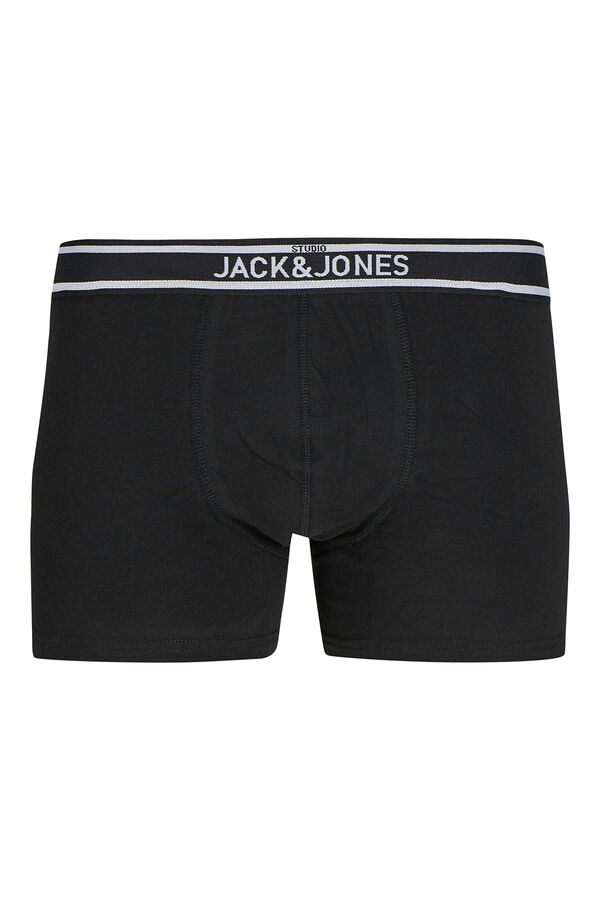 Jack & Jones Pack 2 b&oacute;xers cortos negro