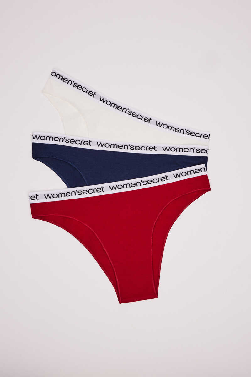 logo Brazilian WomenSecret panties Women\'s | 3-pack cotton | panties