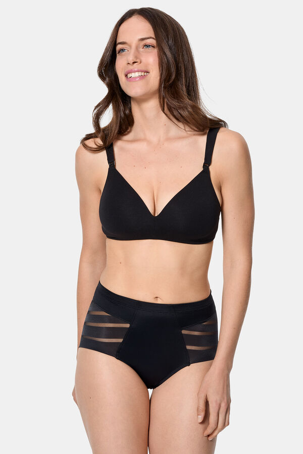 DIM Diams Control minimiser panty Crna