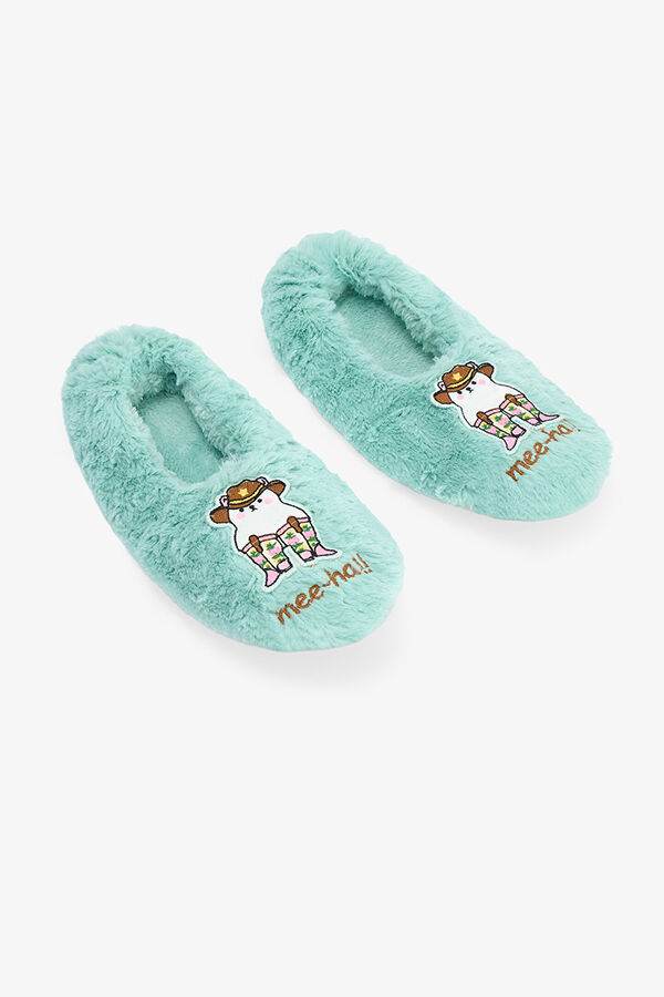 Penti Os chinelos Meeha  verde