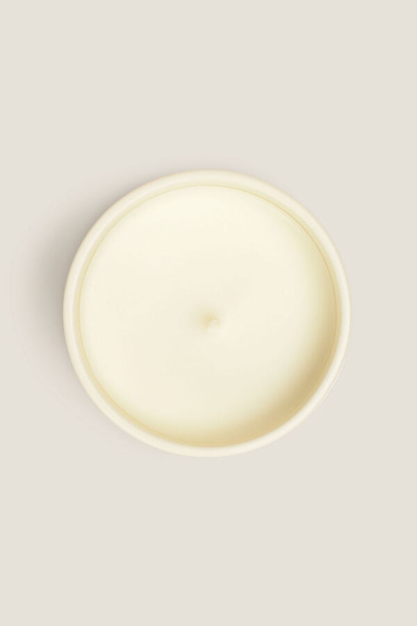 Textura Floral scented candle brown