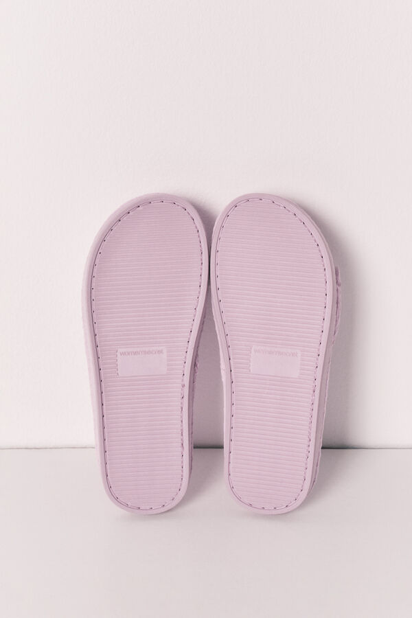 Women'secret SmileyWorld&reg; knot slippers green