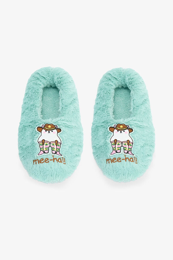 Penti Os chinelos Meeha  verde