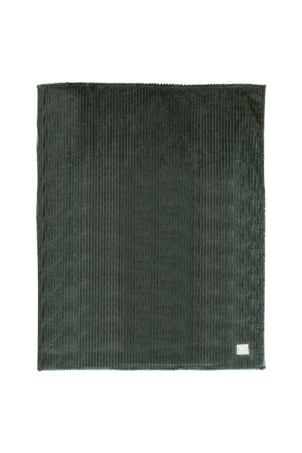 Mr. Wonderful Beige Happy Siesta blanket imprim&eacute;