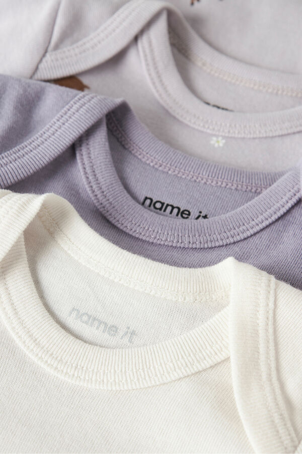 Name it Pack de bodies morado/lila