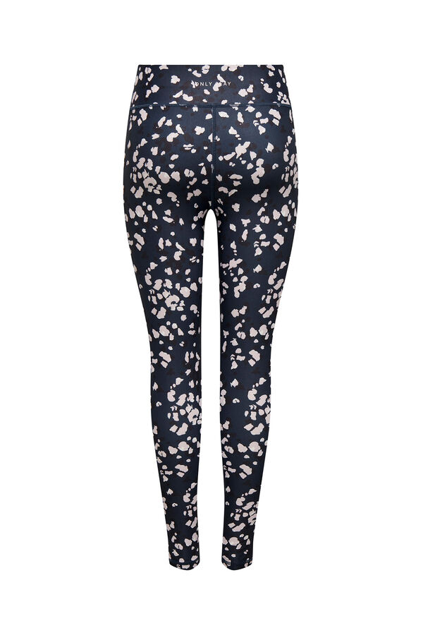 Only Play Leggings tobillero estampado azul
