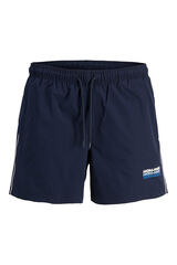 Jack & Jones Ba&ntilde;ador detalle logo cord&oacute;n azul