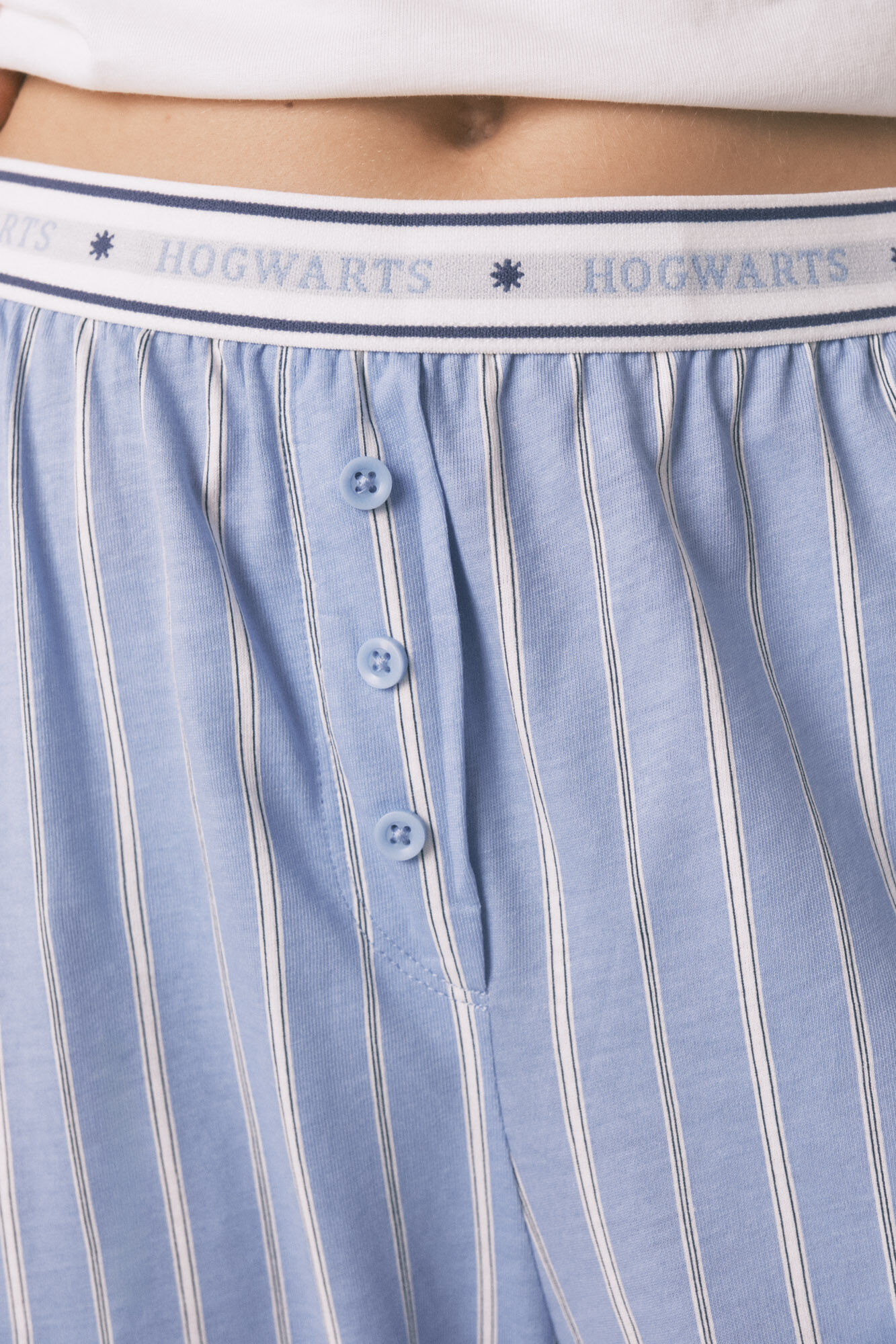Women'secret Harry Potter striped cotton long pyjamas