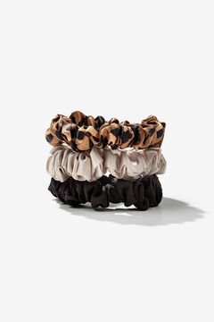 Womensecret Pack of 3 Scrunchies
 nude
