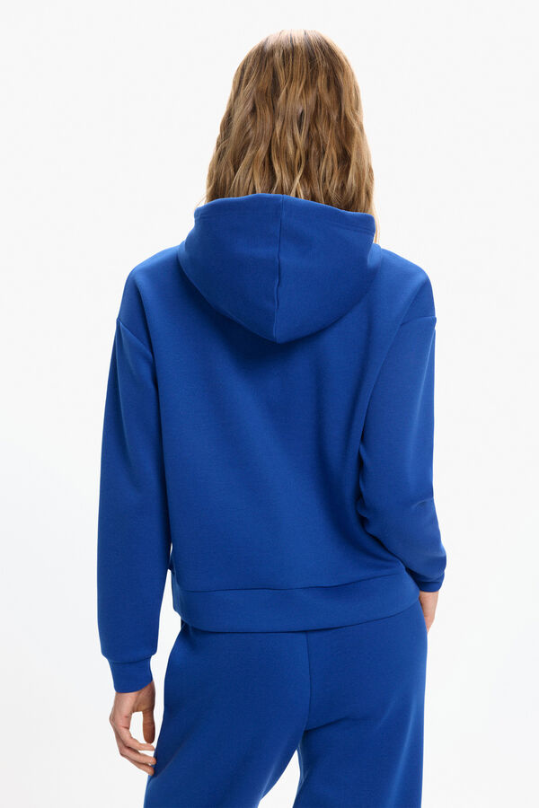 Only Play Sweatshirt com capuz azul