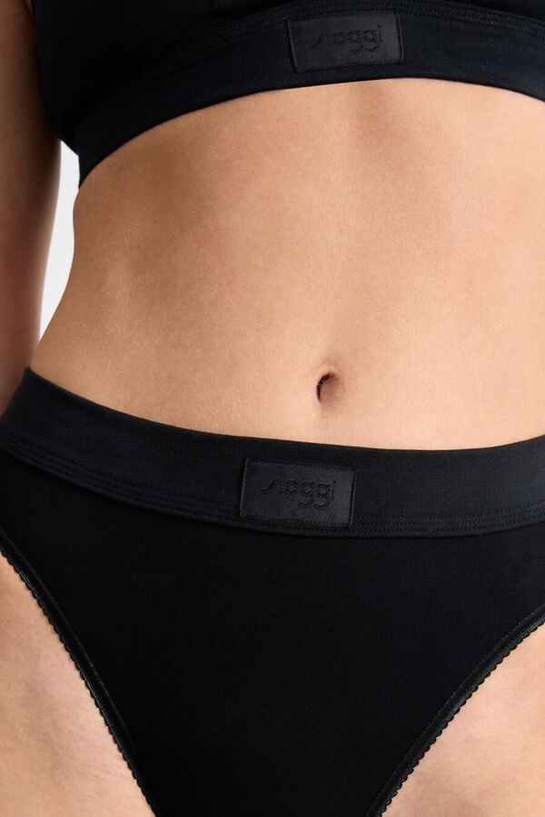 Sloggi Pack 2 bragas Double Comfort negro