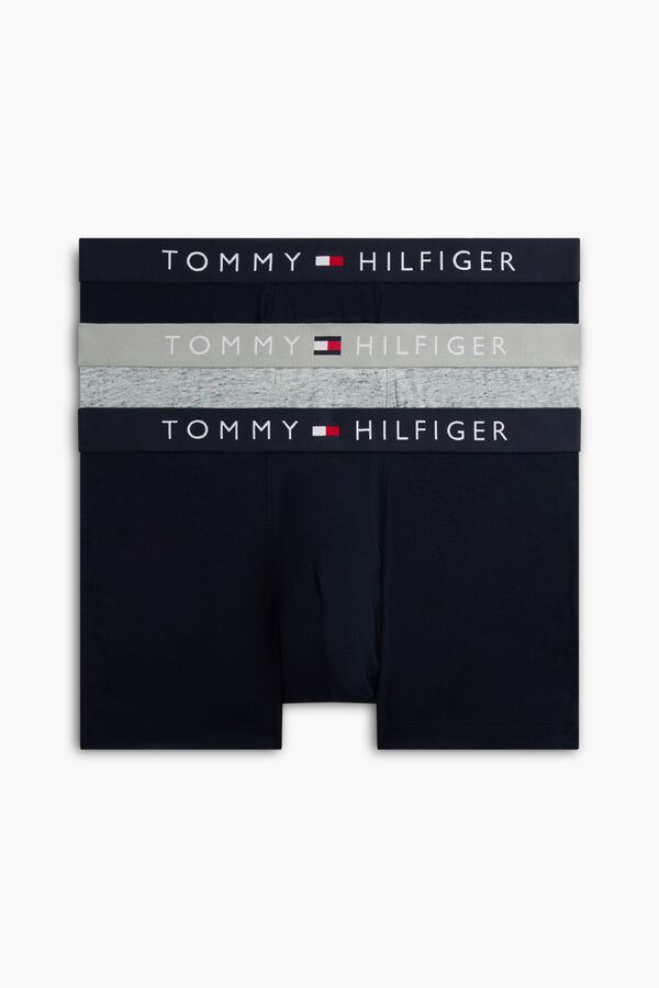Tommy Underwear Pack of 3 men's trunks printed