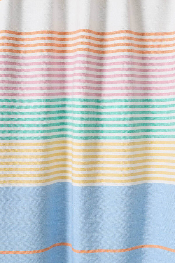 Womensecret 2 x 2 striped terry cloth beach towel rávasalt mintás