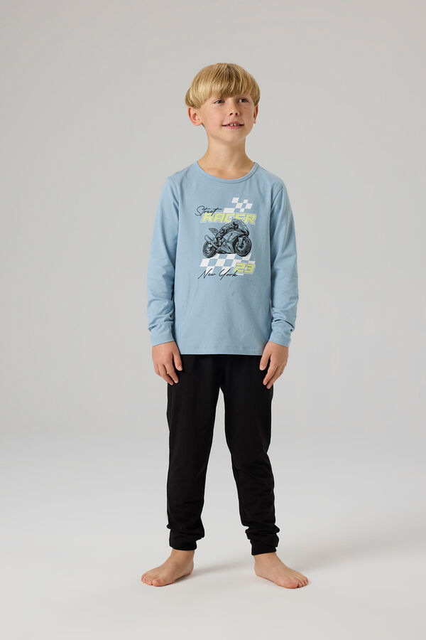 Name it Pijama moto racer azul