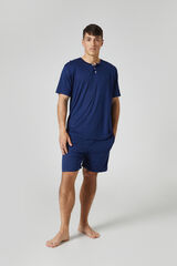 Kiff-Kiff Men's short pyjamas blue