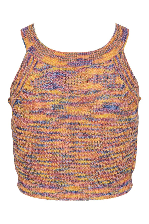 Womensecret Crochet top Narandžasta