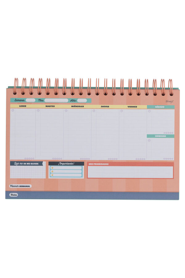 Mr. Wonderful Planificador semanal y mensual - Empiezo desde ya. &iexcl;S&eacute; que lo voy a lograr! estampado