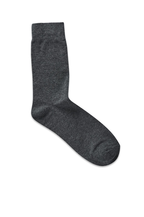 Womensecret Pack de 10 calcetines básicos gris