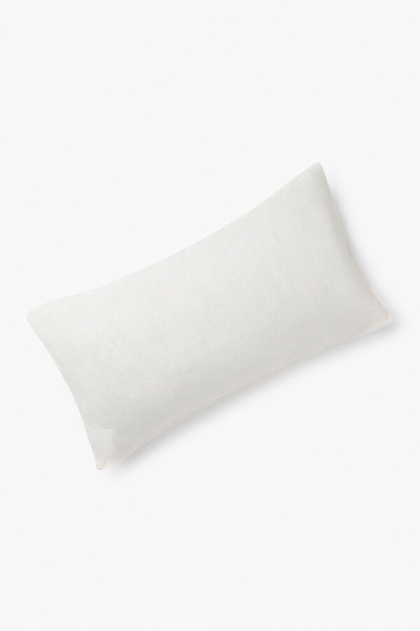Womensecret White Lino 30 x 60 cushion cover Bijela