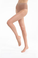 Womensecret Teint de Soleil 17 denier summer tights with flat tummy shaping  nude