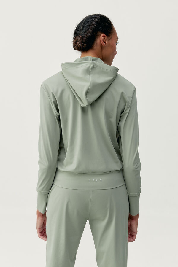 Born Living Yoga Sportjacke Airla Camouflage Naturwei&szlig;