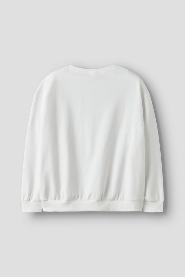 Name it Girl's Lilo & Stitch sweatshirt white