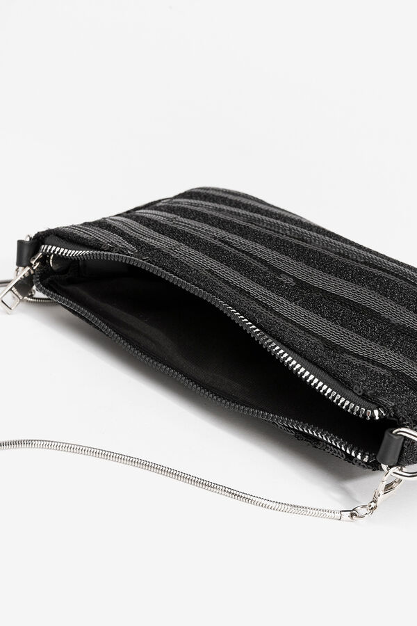Vilanova Bolso de Fiesta con Lentejuelas negro