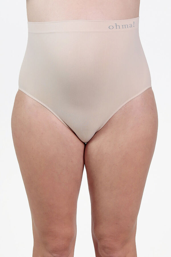 Ohma! Umstandsslip ohne Nähte Braun