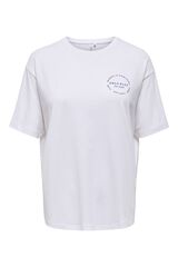 Only Play Camiseta oversized blanco