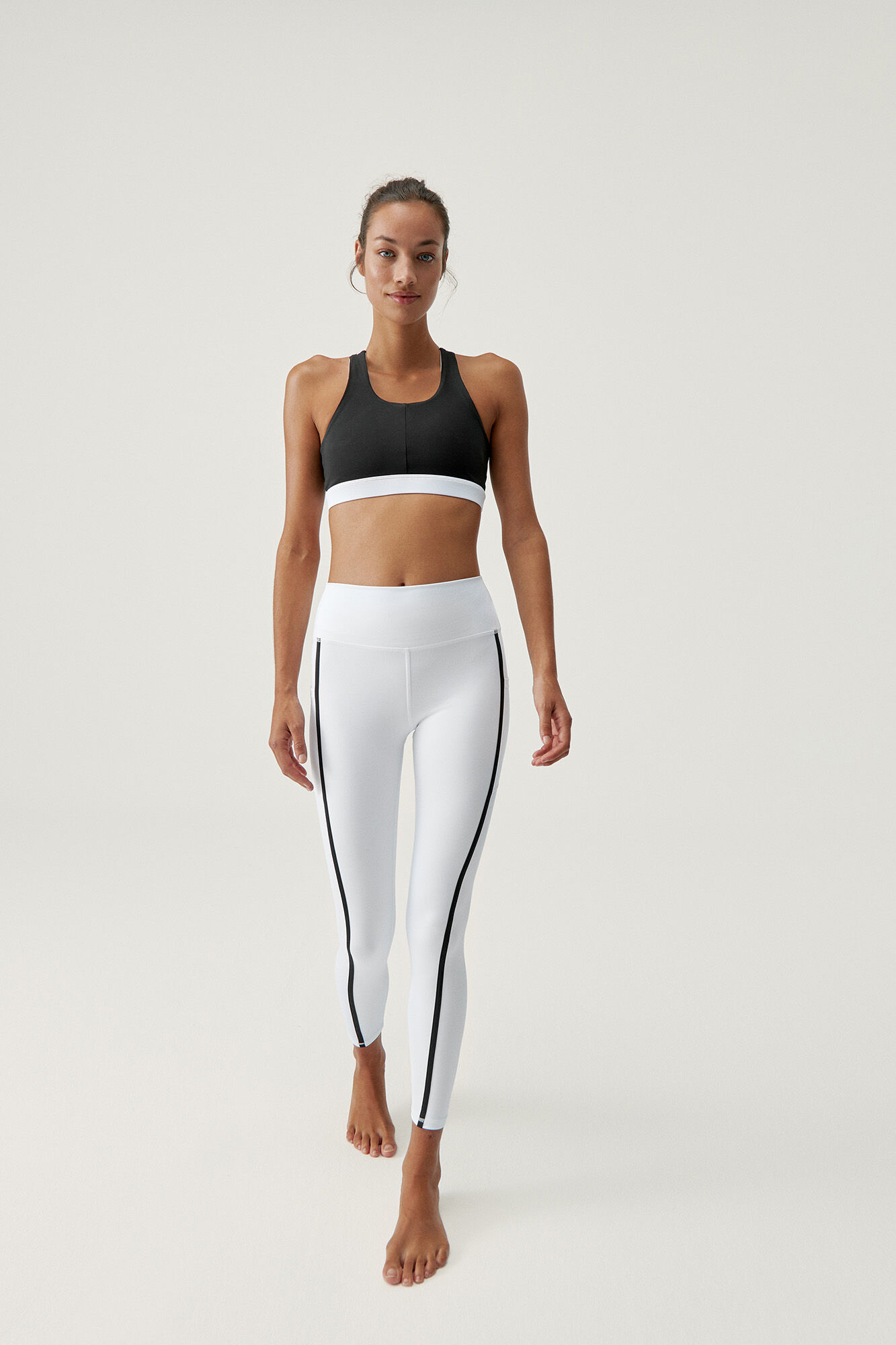 Born Living Yoga Leggings Hanae Black/White